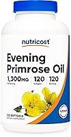 Algopix Similar Product 18 - Nutricost Evening Primrose Oil 1300mg