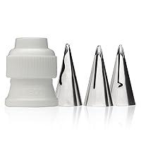 Algopix Similar Product 5 - Ateco  4 Piece Ruffle Decorating Tube