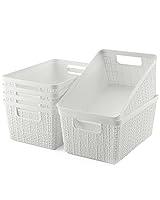 Algopix Similar Product 3 - EOENVIVS Plastic Storage Bins 6