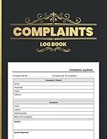 Algopix Similar Product 7 - Complaints Log Book Customer Complaint