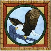 Algopix Similar Product 14 - Quilt Magic 12-Inch by 12-Inch Eagle Kit