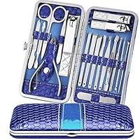 Algopix Similar Product 11 - Teamkio 18pcs Manicure Set Pedicure