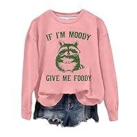 Algopix Similar Product 13 - joysale Wifey Sweatshirt If Im Moody