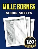 Algopix Similar Product 4 - Mille Bornes Score sheets 120 Large