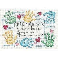 Algopix Similar Product 3 - Grandparents Touch A Heart Mini Counted