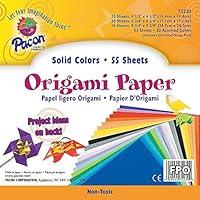 Algopix Similar Product 13 - Pacon Origami Paper, Pack Of 55 Sheets