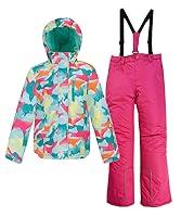 Algopix Similar Product 6 - Hiheart Girls Winter Warm Snowsuit
