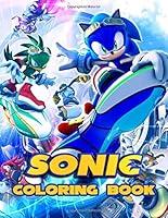Algopix Similar Product 12 - Sonic Coloring Book A perfect book for