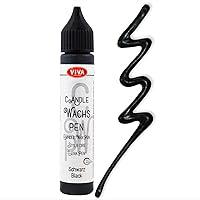 Algopix Similar Product 20 - Viva Decor Candle Wax Pen Black 095