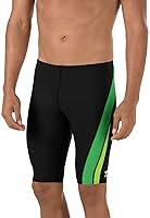 Algopix Similar Product 18 - Speedo Launch Splice Jammer BlackGreen