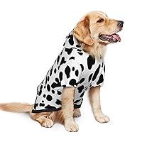 Algopix Similar Product 16 - Dalmatian Print Dog Hoodie Soft Dog