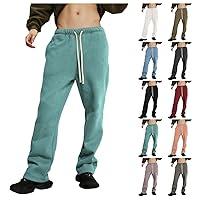 Algopix Similar Product 12 - Mens Fleece Sweatpants with Pockets