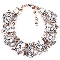 Algopix Similar Product 7 - Zthread Bib Statement Necklace