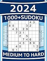 Algopix Similar Product 13 - 1000 Sudoku Puzzles for Adults Medium