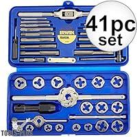 Algopix Similar Product 9 - Irwin TAP + DIE 41PC Set MTRC HEX