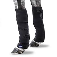 Algopix Similar Product 9 - Ice Horse Pair of Knee to Ankle Wraps
