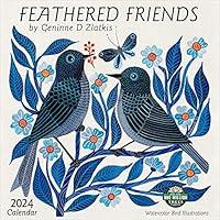 Algopix Similar Product 9 - Feathered Friends 2024 Wall Calendar