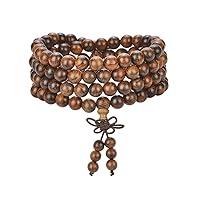 Algopix Similar Product 2 - anzhongli Mala Beads Bracelet 108 8mm
