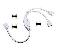Algopix Similar Product 4 - TronicsPros 4 Pin LED Splitter Cable 