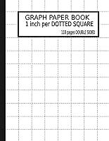 Algopix Similar Product 14 - Graph Paper Book  1 INCH PER DOTTED