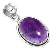 Algopix Similar Product 4 - JEWELOPORIUM Genuine Purple Amethyst