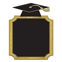 Algopix Similar Product 1 - Grad Cap MDF Glitter Finish Chalkboard