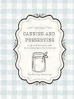 Algopix Similar Product 6 - CANNING AND PRESERVING A log book for