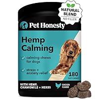 Algopix Similar Product 15 - Pet Honesty Hemp Calming Chews for Dogs