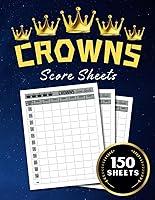 Algopix Similar Product 10 - Crowns Score Sheets 150 Crowns Score