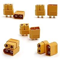 Algopix Similar Product 3 - RioRand XT60 Drone Connectors (5 Pair)