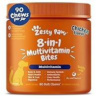 Algopix Similar Product 7 - Zesty Paws Multivitamin Treats for Dogs