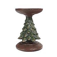 Algopix Similar Product 7 - Christmas Tree Candle Holder Resin