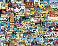 Algopix Similar Product 8 - White Mountain Puzzles Roadside America