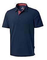 Algopix Similar Product 16 - Mens Golf Shirts Dry Fit Moisture