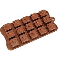 Algopix Similar Product 17 - Silicone Chocolate Candy Molds Square