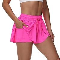 Algopix Similar Product 10 - Womens Flowy Running Shorts Gym Yoga