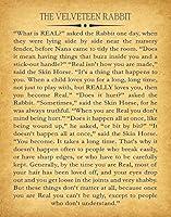 Algopix Similar Product 2 - The Velveteen Rabbit Nursery Quote by