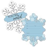 Algopix Similar Product 2 - Big Dot of Happiness Winter Wonderland