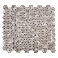 Algopix Similar Product 3 - MAYKKE 9 x 11 Warren Hexagon Mosaic