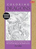 Algopix Similar Product 10 - Coloring Dragons Featuring the artwork