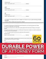 Algopix Similar Product 5 - Durable Power of Attorney Form Manage