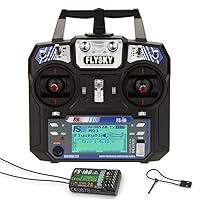 Algopix Similar Product 8 - GoolRC Flysky FSi6 AFHDS 2A 24GHz 6CH