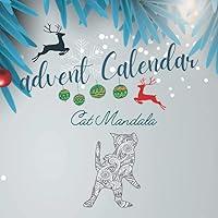 Algopix Similar Product 8 - Advent Calendar 2022 Mandala cat