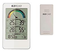 Algopix Similar Product 11 - EZ Read Wall Clock Digital Thermometer