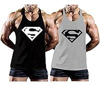 Algopix Similar Product 10 - Mens 2 Pack Gym Muscle Tank Top YBack