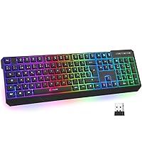 Algopix Similar Product 17 - KLIM Chroma Wireless  Teclado