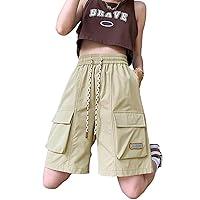 Algopix Similar Product 9 - Xinor Cargo Shorts Women Y2K Baggy Knee