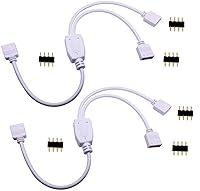 Algopix Similar Product 20 - TronicsPros 2pcs 4 Pin LED Splitter