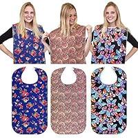 Algopix Similar Product 3 - RMS 3 Pack Adult Bib Washable Reusable