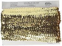 Algopix Similar Product 15 - EXPO Stretch Sequin Trim 134 Wide 10